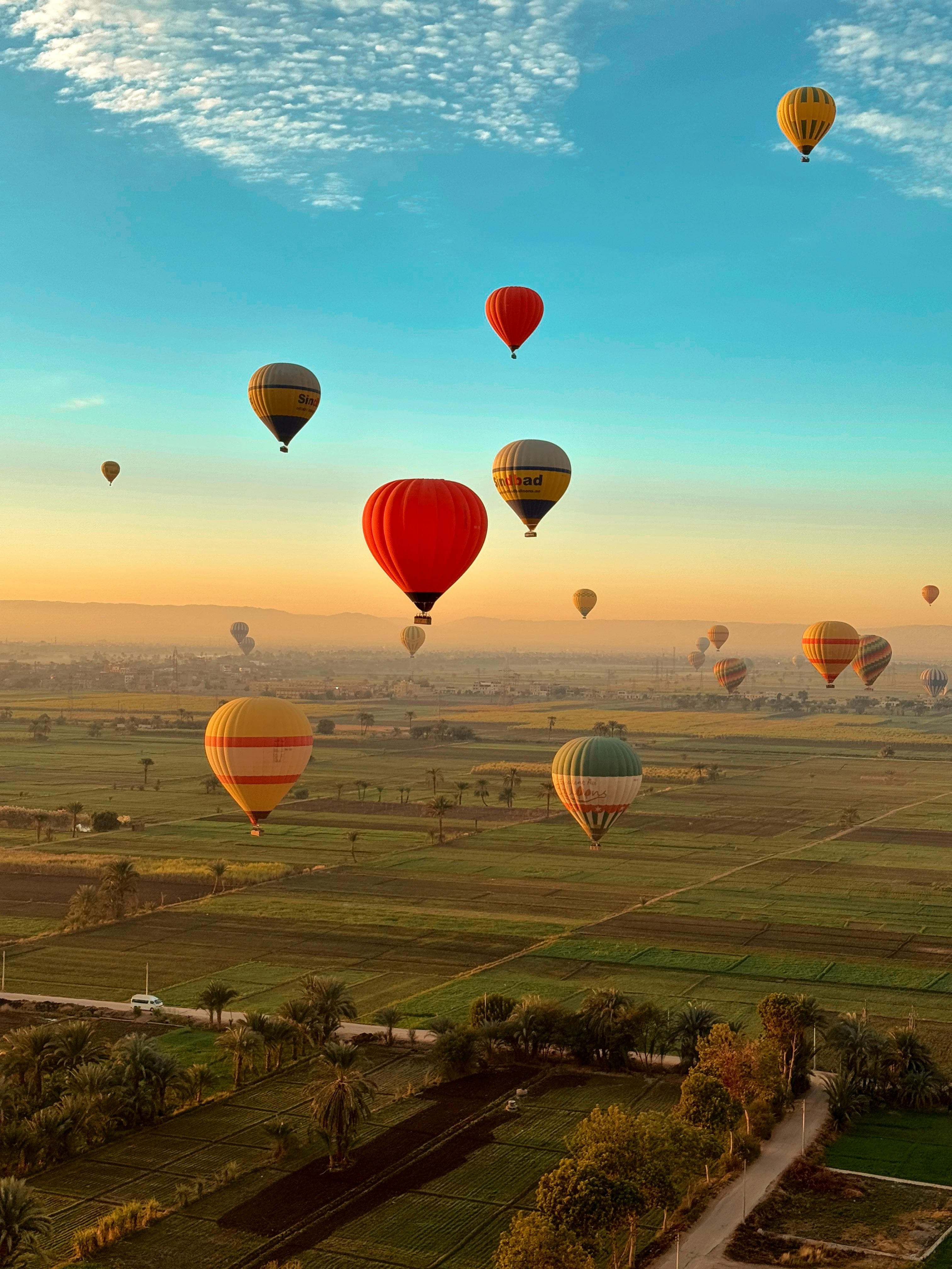 Hot Air Balloon over Luxor