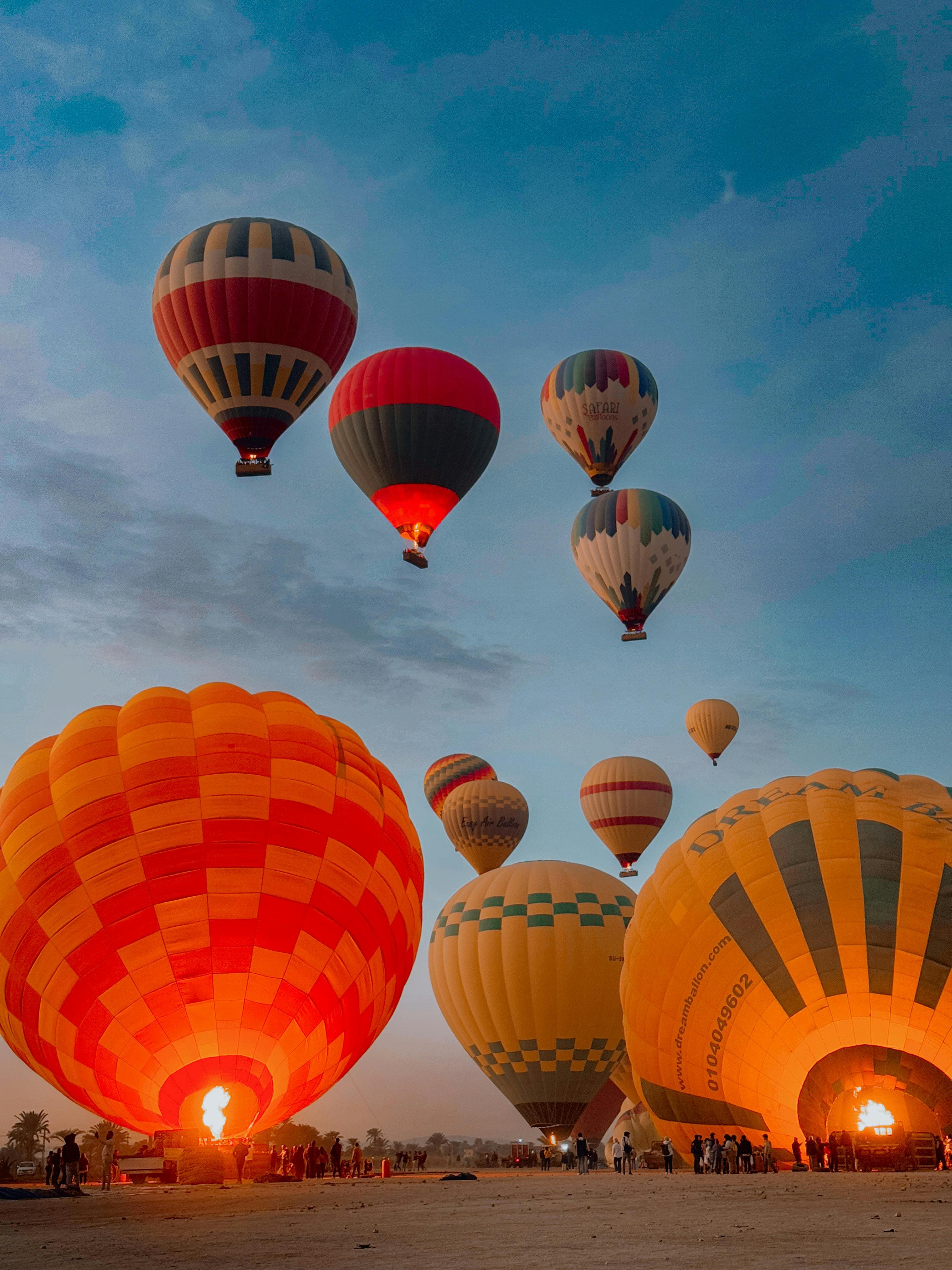 Hot Air Balloon over Luxor 2